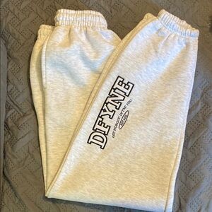DFYNE Women's Gray Joggers